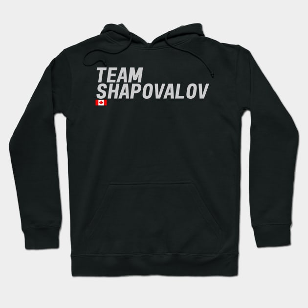 Team Denis Shapovalov Hoodie by mapreduce